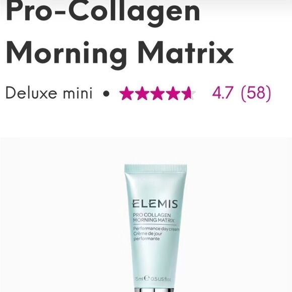 Elemis Pro-Collagen Morning Matrix Deluxe mini NEW - Picture 15 of 16